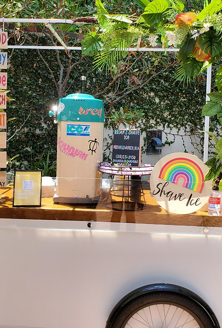 Brian's Shave Ice event cart